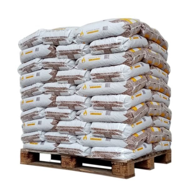 Granulés de bois – Sunfire – Palette de 70 Sacs de 15 kg